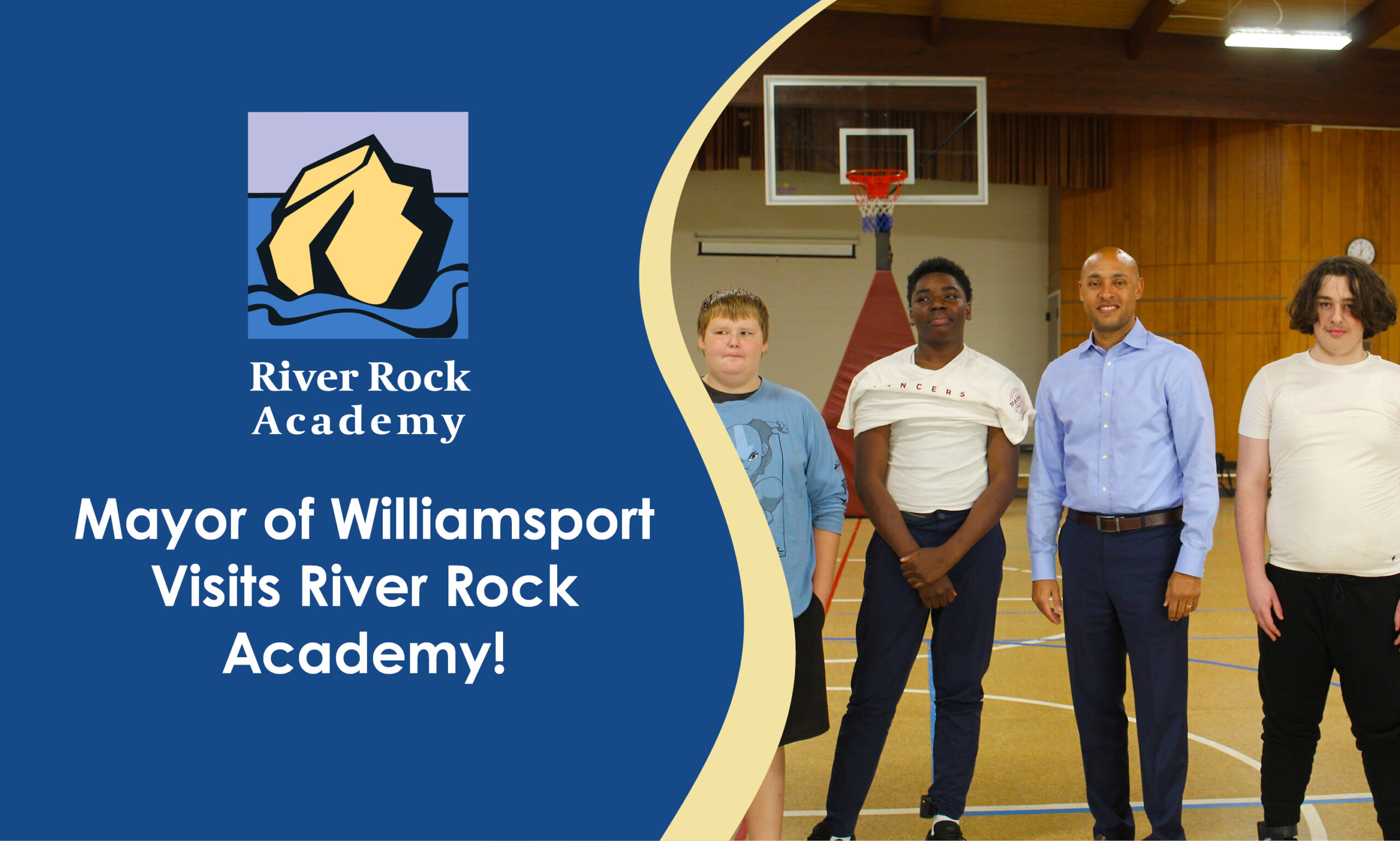 Mayor of Williamsport Visits River Rock Academy!